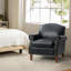Farleigh Faux Leather Armchair-182266369