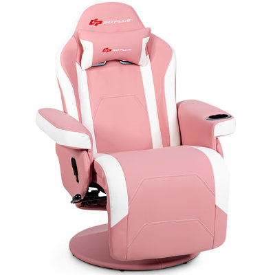Goplus Massage Gaming Reclining Racing Chair