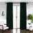 Alia Velvet Solid Color Room Darkening Rod Pocket Single Curtain Panel-54346150-54346137