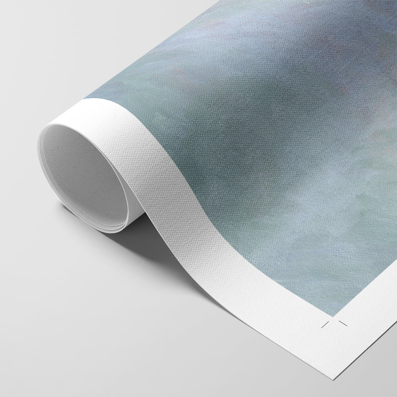 Cap bleu - impression sur toile seulement - non encadrée, H 18 po x l 12 po
