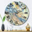 Horloge murale abstraite Summer Summer Memories-93380655