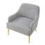 Fauteuil d'appoint Virelli Modern Chenille-1675135907