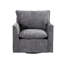 Ensemble de 2 chaises d'appoint pivotantes en chenille de 36,2 po de largeur (ensemble de 2)-134210530