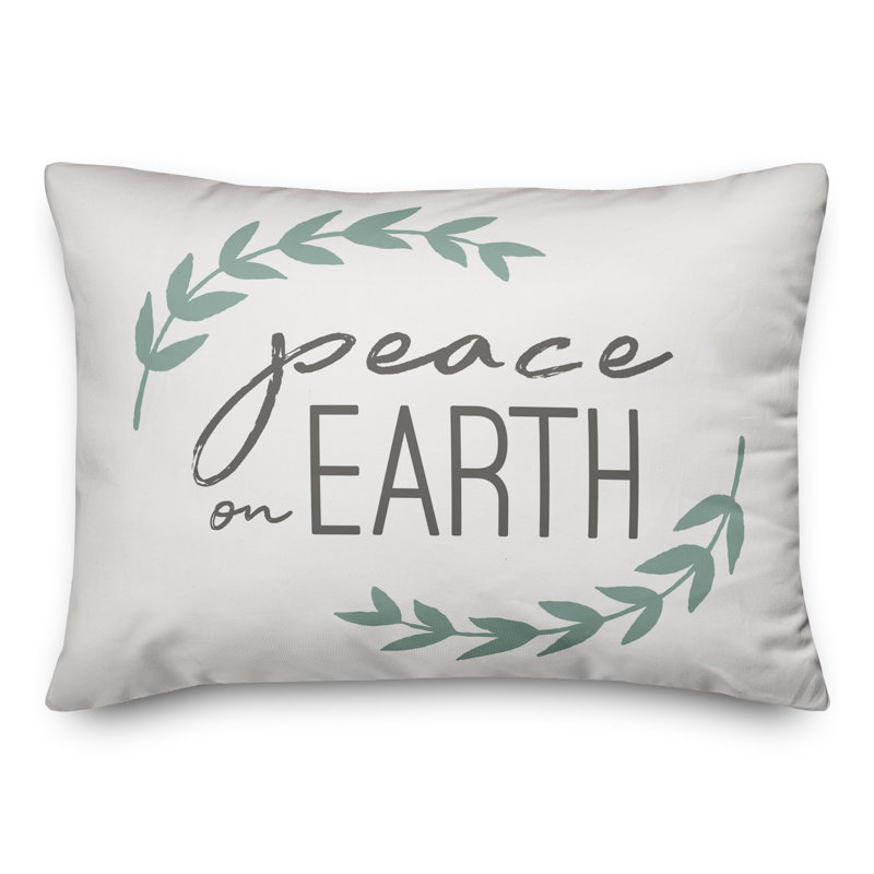  Coussin Peace on Earth