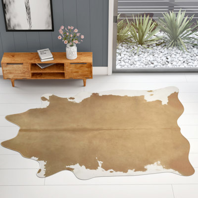 Charlize Cowhide Animal Print Indoor Rug