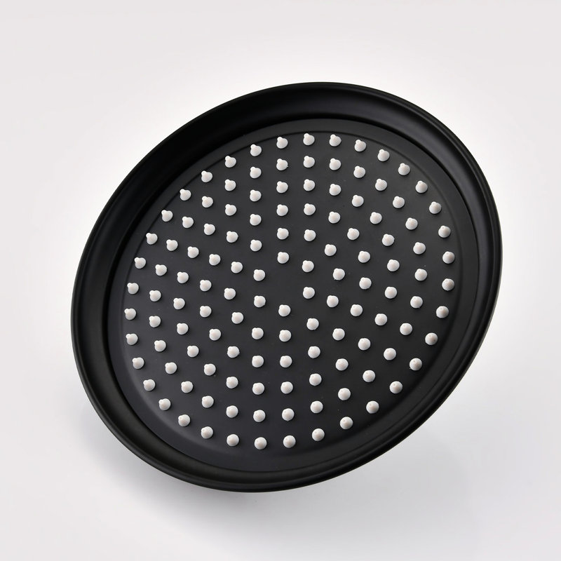 Matte Black Bathroom Fixture - 360 Rotating Shower Head, Hand Head Corrosion , 2 Heads, Matte Black