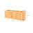 Barros Solid Cedar Rectangular Planter Box with Drainage Holes-2102626844-2088857657