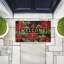 Paillasson Seasonal Poinsettia Welcome, par Tim Coffey, 18 po x 30 po