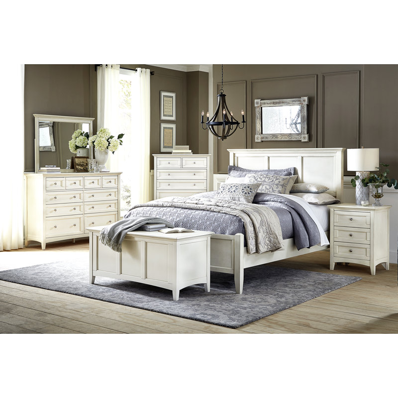 Burris Solid Wood Bed, Queen