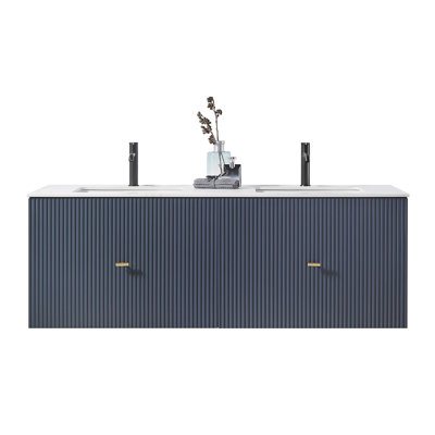 Meuble-lavabo mural moderne Jamell