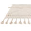 Tapis beige / ivoire en laine noué à la main à motif géométrique Hanna-1908691041