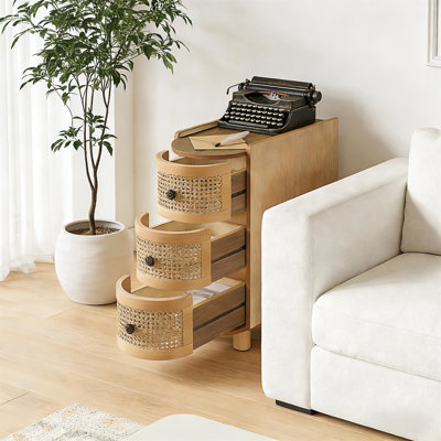 Table de chevet en bois
