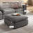 Alberto Modern Cloud Down Filled Oversized Ottoman-128678371