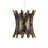 Alsop 15 - Light Silver Cluster Pendant