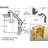 135 Degree 2 Pack Corner Kitchen Lazy Susan and Folding Door Concealed Hinge