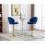 Agapito Swivel Yes Upholstered Yes Bar Stool-371710414