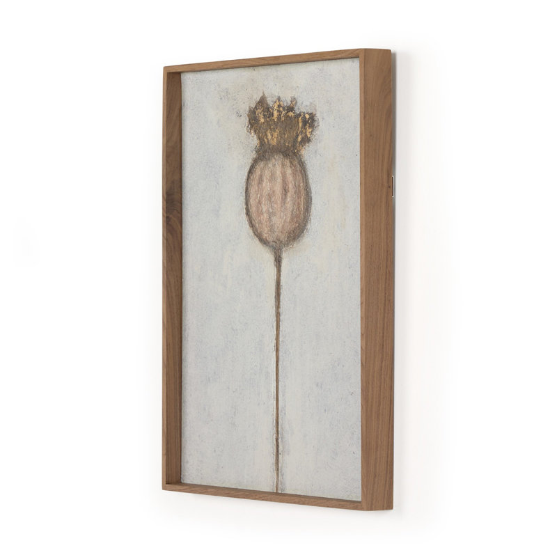 Poppy Dia Painting by Paul Meyer, 24" H x 18" W