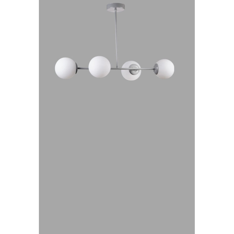Lustre, Blanc / Gris