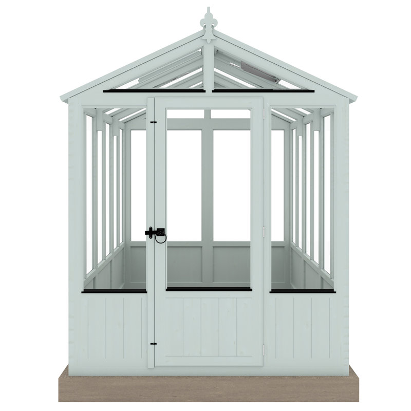 Holkham 12 ft x 6 ft Greenhouse, Blue