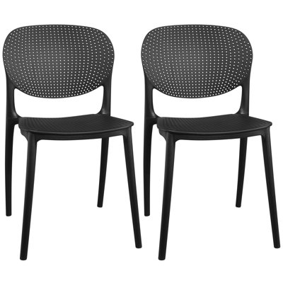 15.15'' H Stacking Side Chair