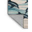 Washable Dolphin Pod Coastal Area Rug-144626904