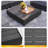 5 - Piece Outdoor Conversation Furniture Set, 4-Person Sofa Seating Group with Thick Cushions