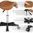 Krail Adjustable Height Ergonomic Lab Stool Wheels-221302387
