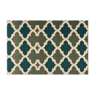 Tapis vert intérieur et extérieur Trellis