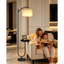 157cm Matte Tray Table Floor Lamp