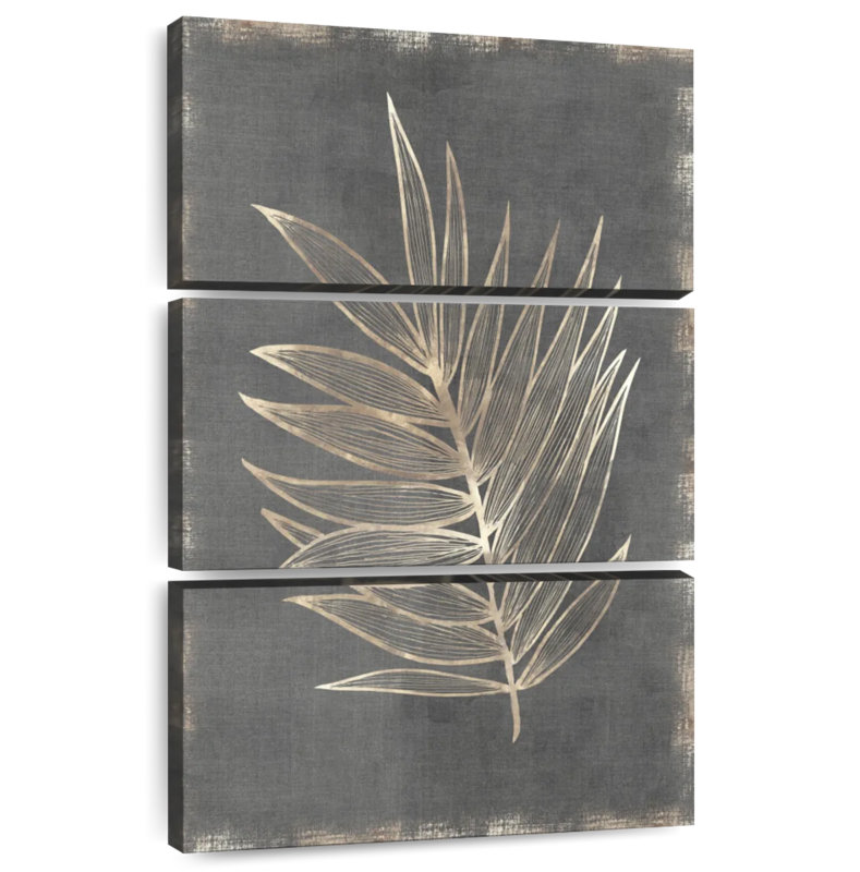 Harnek Gilded Botanical I, 32" H x 20" W