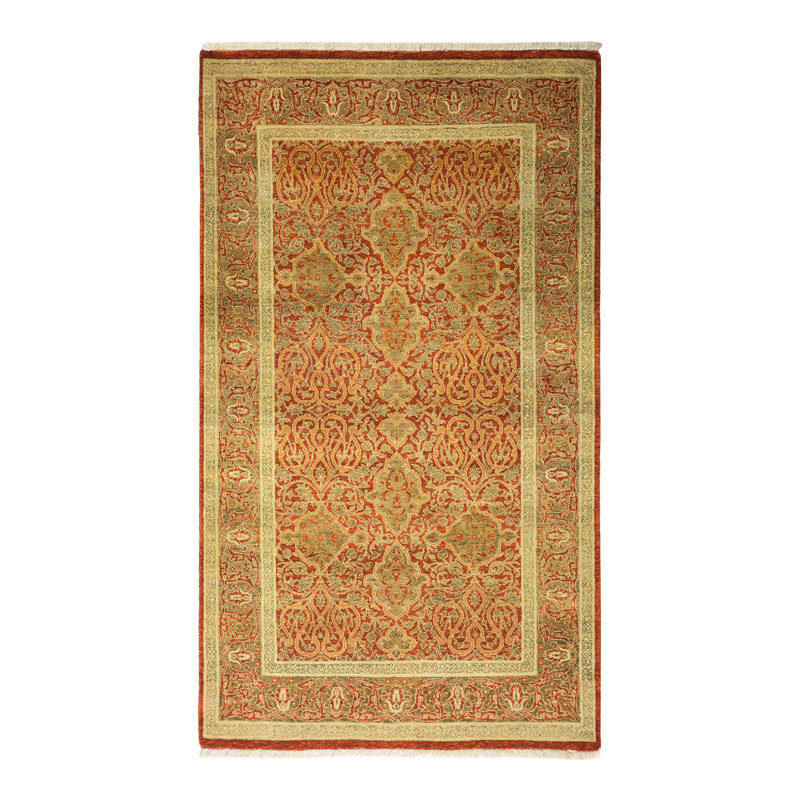 Classic One-of-a-Kind 3' 2" X 5' 5" Hand Knotted Area Rug