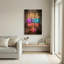 «Life Is Better When You Joystick», enseigne au néon sur toile murale brique-133544728