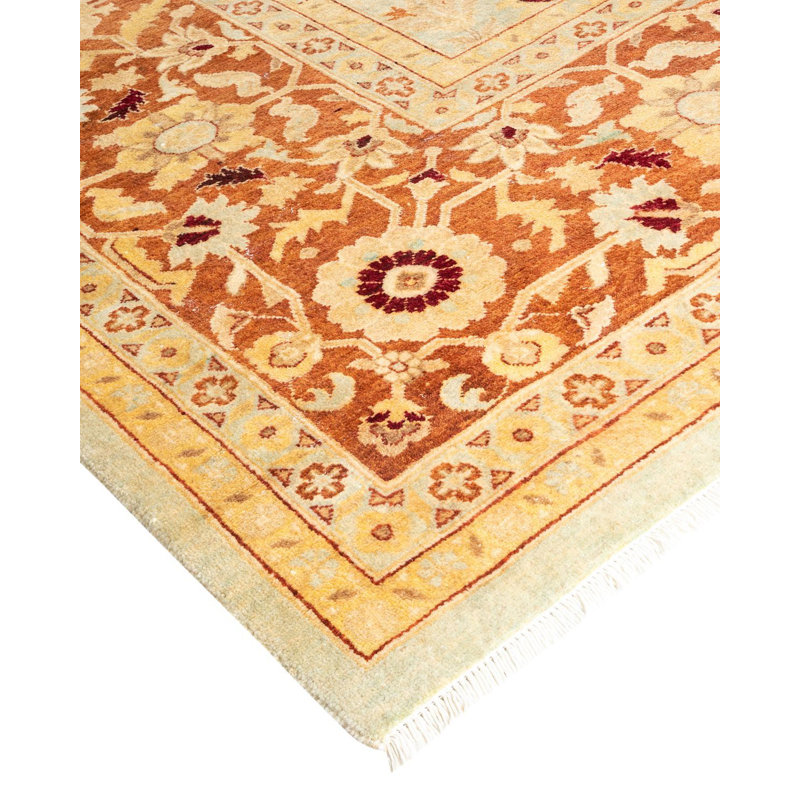 Ottoman One-of-a-Kind 8' 1" X 10' 4" Hand Knotted Area Rug