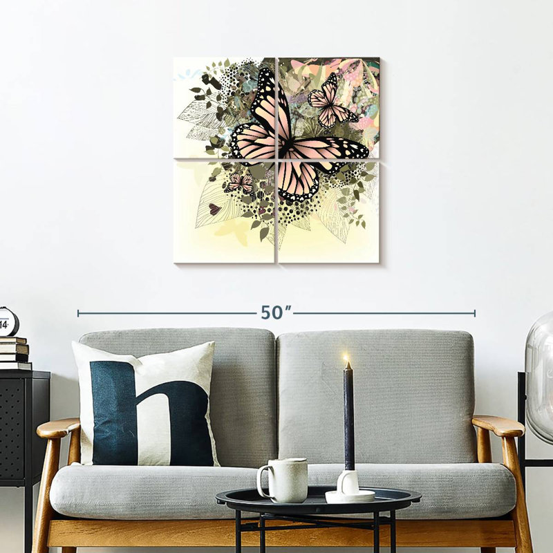 Brampt Butterfly Eden, 26" H x 26" W