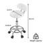Tabouret pivotant rond en cuir de polyuréthane-1889103782