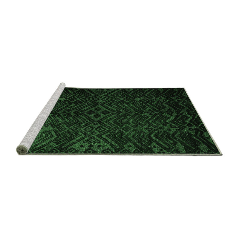 Performance Geometric Indoor Rug, Square 4'