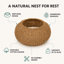 Canvas Nest Pet Bed