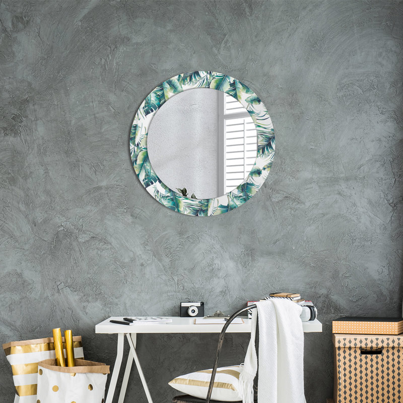 Huldar Glass Flat Wall Mirror