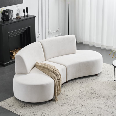 Canapé modulaire incurvé moderne Cirrus