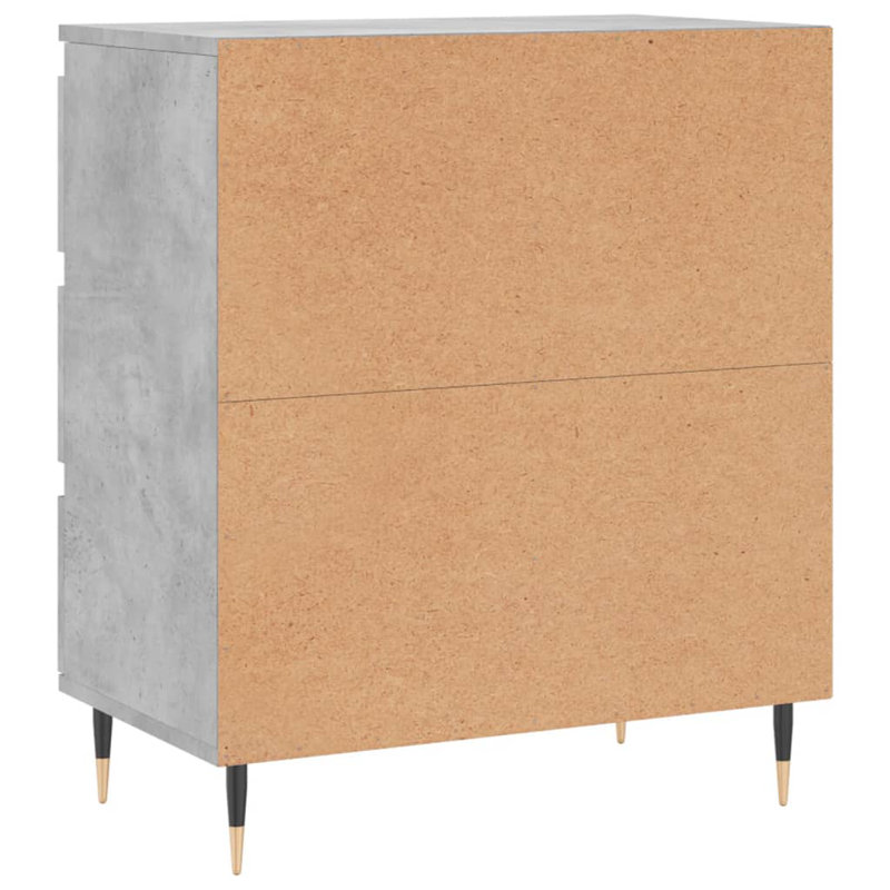 Margurite 3 - Drawer Accent Chest, Concrete Grey