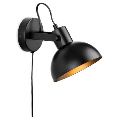Plug-in Armed Sconce