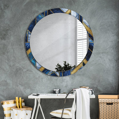 Huldar Glass Flat Wall Mirror