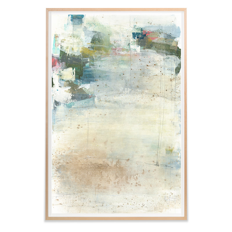 «Spring Sea 1», reproduction encadrée sur papier par Maeve Harris