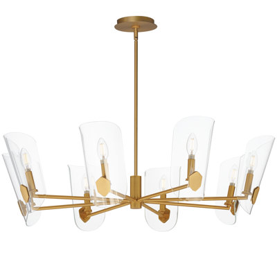 Lustre sphérique spoutnik à 8 lumières Maiki