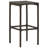 Vian Outdoor Barstool, Poly Rattan, Polyester-106426843-106426844-106426847