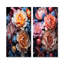 Belles pivoines colorées «Come Alive» - ensemble de 2 reproductions d'art pivoines-1108551654-1108551653