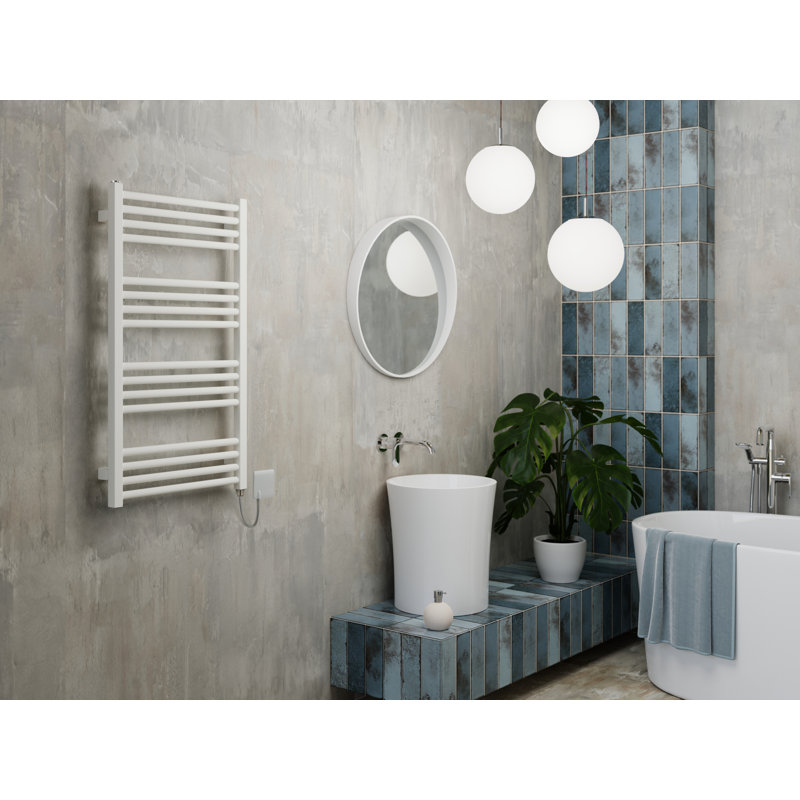 Electric Towel Rail, FIONA, 900/500, White