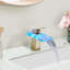 Robinet de salle de bain Topcraft monotrou à poignée unique avec DEL-94155480