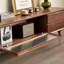 Nordic style simple retro TV cabinet-107770017