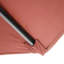 Parasol extérieur 9 'avec inclinaison automatique + base ronde 21 "-1630337319